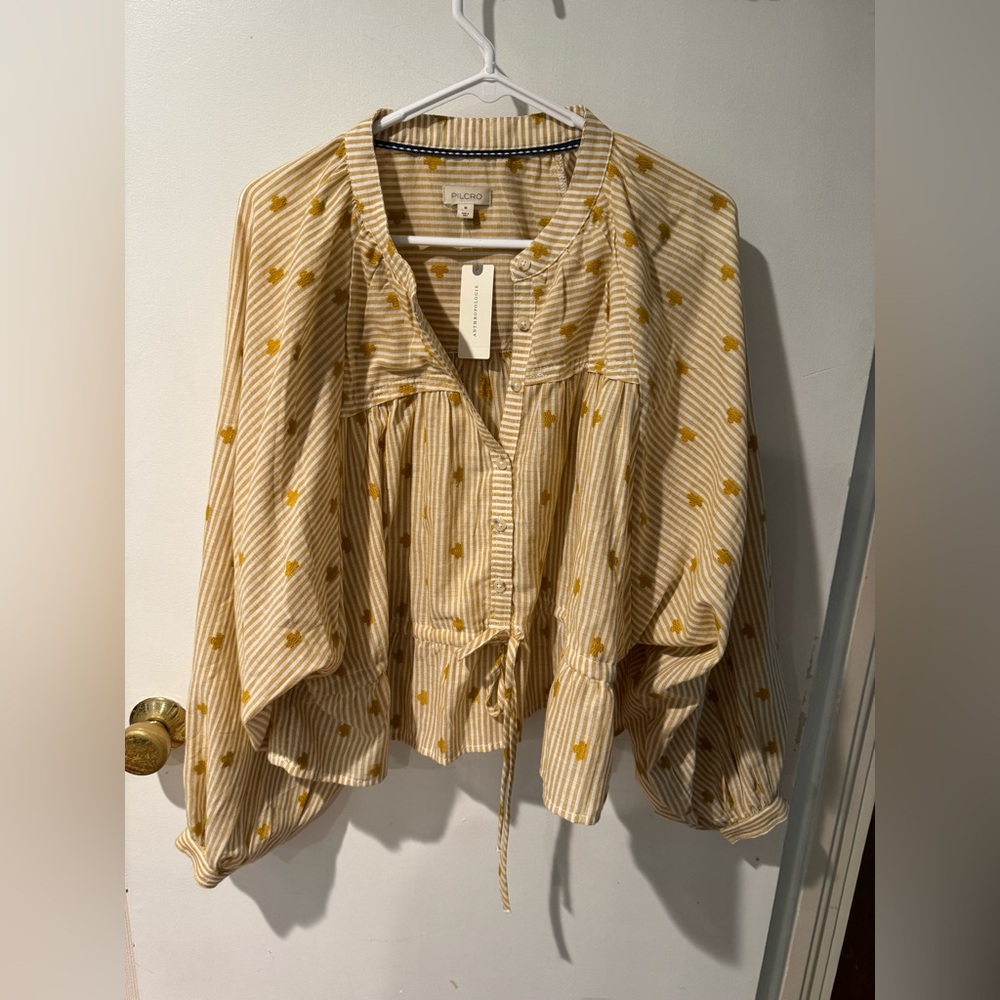 Pilcro the Sidney Batwing Blouse size M